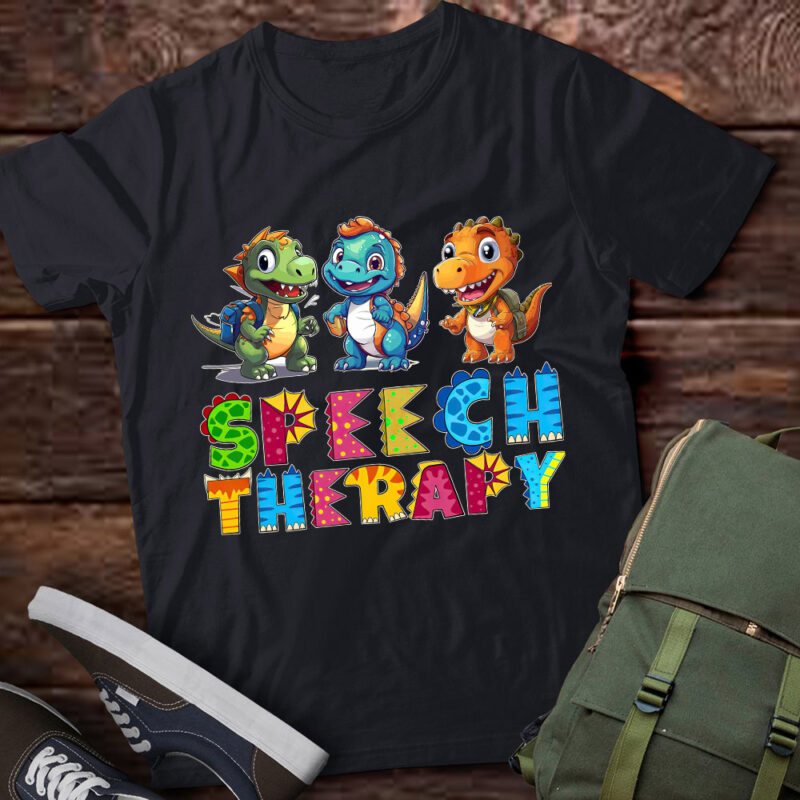 Speech Squad Cute Dinosaur Speech Therapy Speech Pathologist T-Shirt ltsp