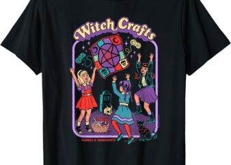 Steven Rhodes Witch Crafts Hobbies & Handicrafts Dark Humor T-Shirt