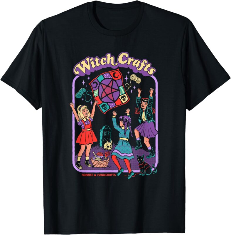 Steven Rhodes Witch Crafts Hobbies & Handicrafts Dark Humor T-Shirt