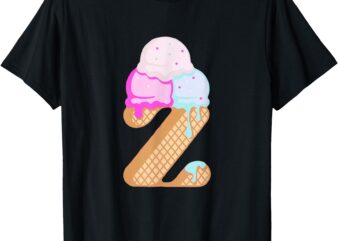 Strawberry Zamfam Z Rebecca Ice Cream Tee T-Shirt