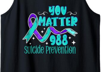 Suicide Awareness – 988 Shirt – Suicide Prevention 988 Tank Top