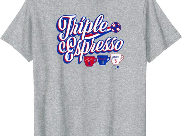 Swanson, rodman, & smith – triple espresso – usa soccer t-shirt