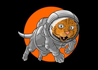 Astronaut cat – Space cat