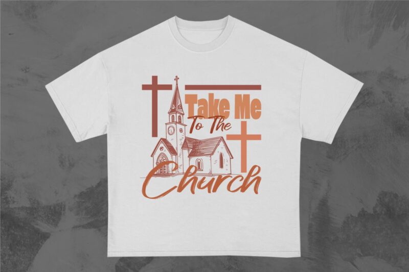 Boho Church T-shirt Design Bundle