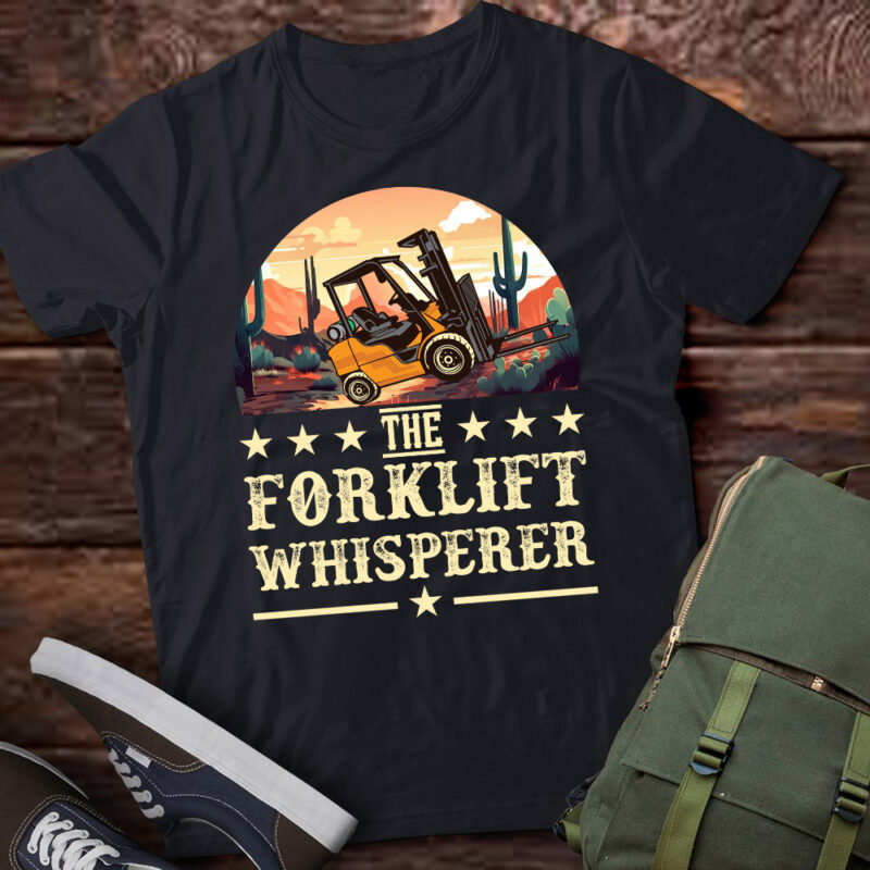 The Forklift Whisperer Funny Forklift Operator Gift lts-d