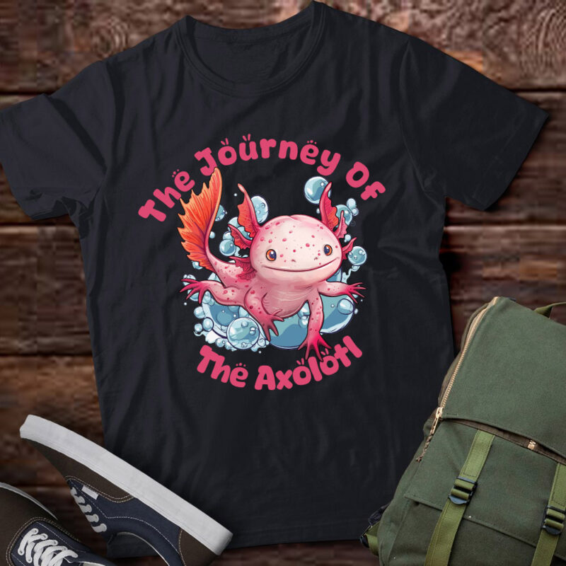 The Journey Of The Axolotl Funny Axolotls Vintage Gift lts-d