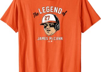 The Legend of James McCann – Baltimore Baseball T-Shirt