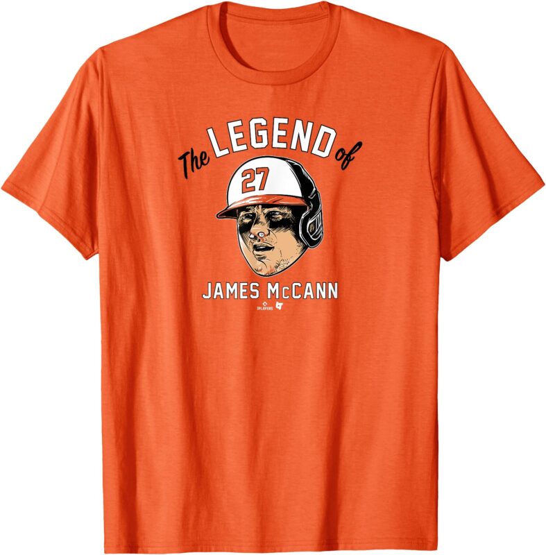 The Legend of James McCann – Baltimore Baseball T-Shirt