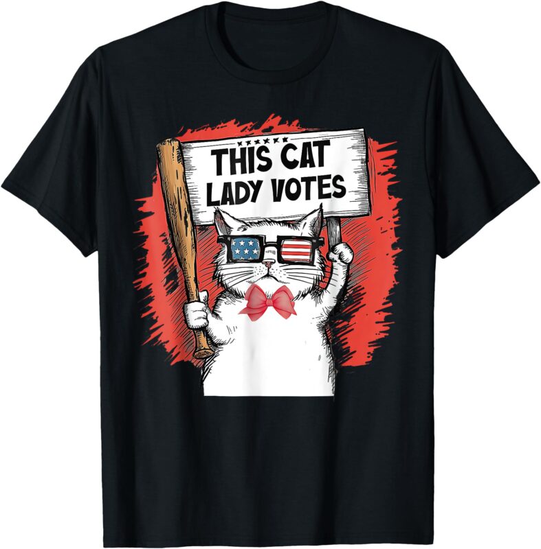 This Cat Lady Votes T-Shirt