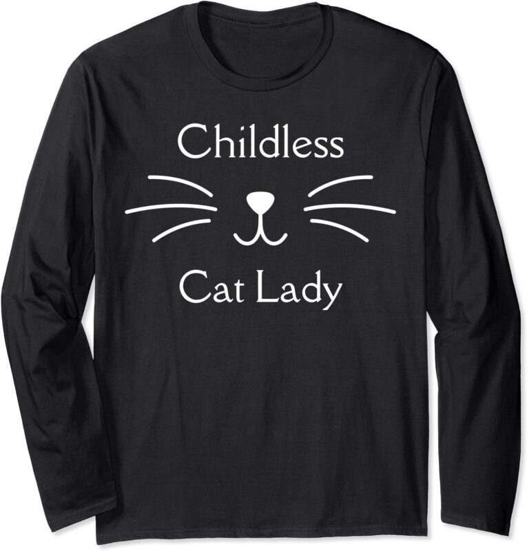 This Childless Cat Lady, Ladies is Voting Kamala Long Sleeve T-Shirt