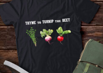 Thyme To Turnip The Beet Vegan Vegetarian Funny Gardener lts-d