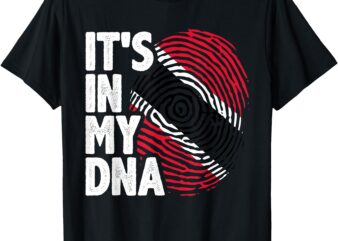 Trinidadian Tobagonian DNA Trinidad And Tobago Flag T-Shirt