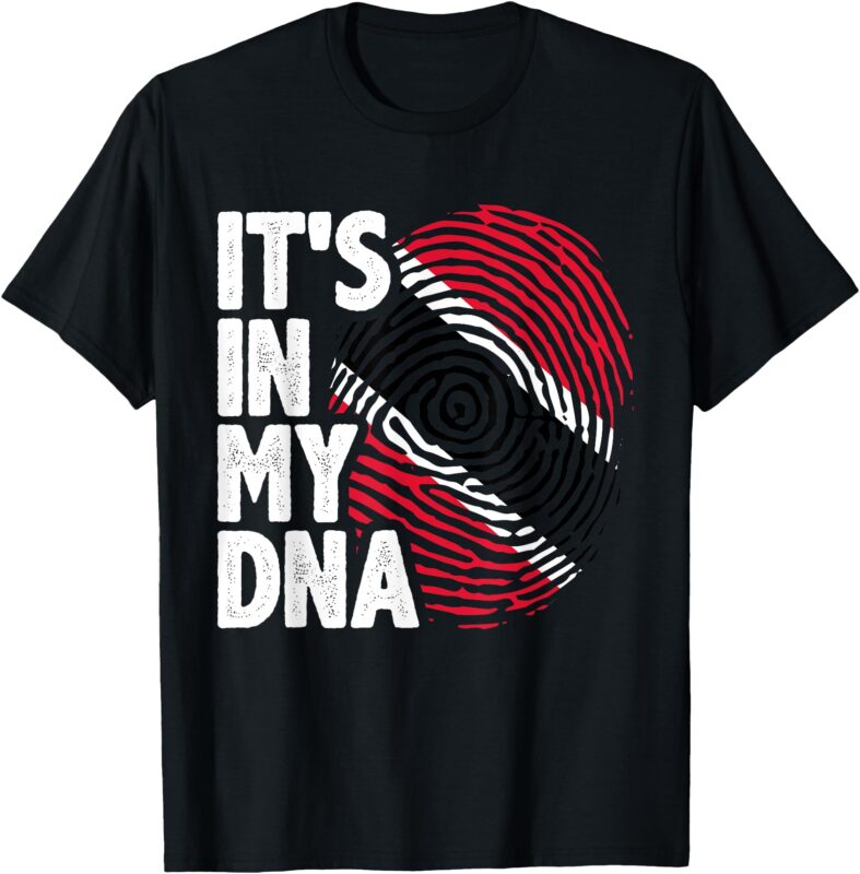 Trinidadian Tobagonian DNA Trinidad And Tobago Flag T-Shirt