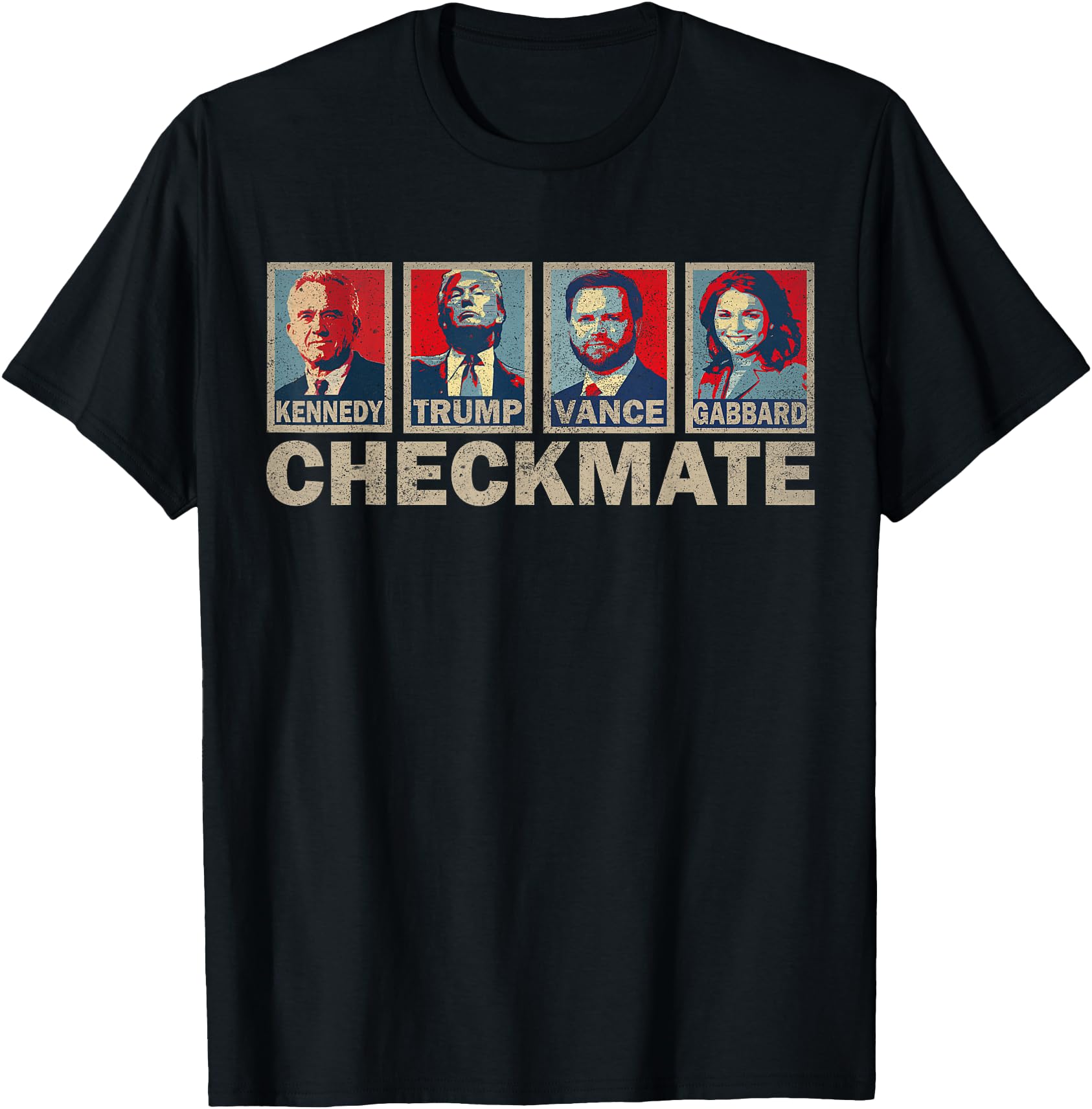 Trump Vance Kennedy Gabbard Checkmate Election Republican TShirt Buy