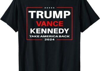 Trump Vance Kennedy take America back again T-Shirt