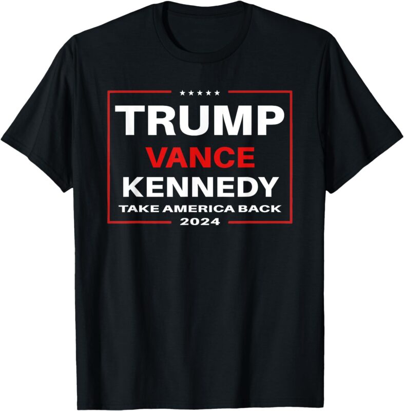 Trump Vance Kennedy take America back again T-Shirt