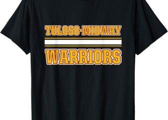 Tuloso-Midway Warriors Horizontal Stripes T-Shirt