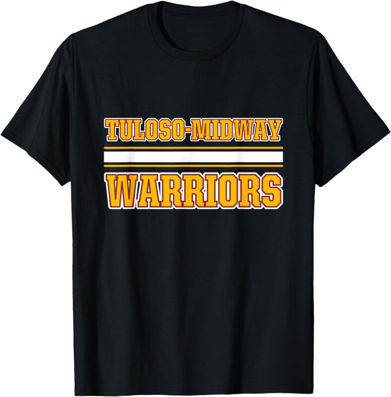 Tuloso-Midway Warriors Horizontal Stripes T-Shirt