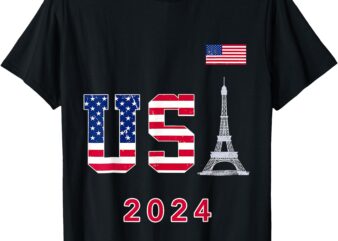 USA 2024 Go United States Sport USA Supporter Team 2024 T-Shirt