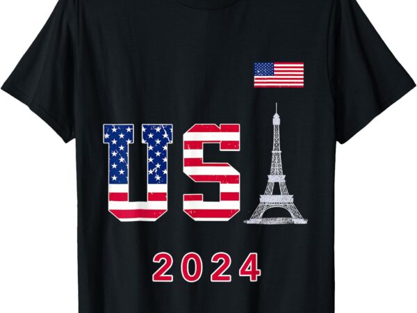 Usa 2024 go united states sport usa supporter team 2024 t-shirt