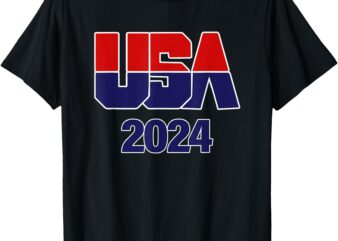 USA Team 2024 – Souvenir men & women American Sports T-Shirt