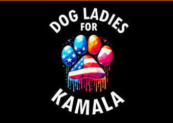 Dog Ladies For Kamala PNG