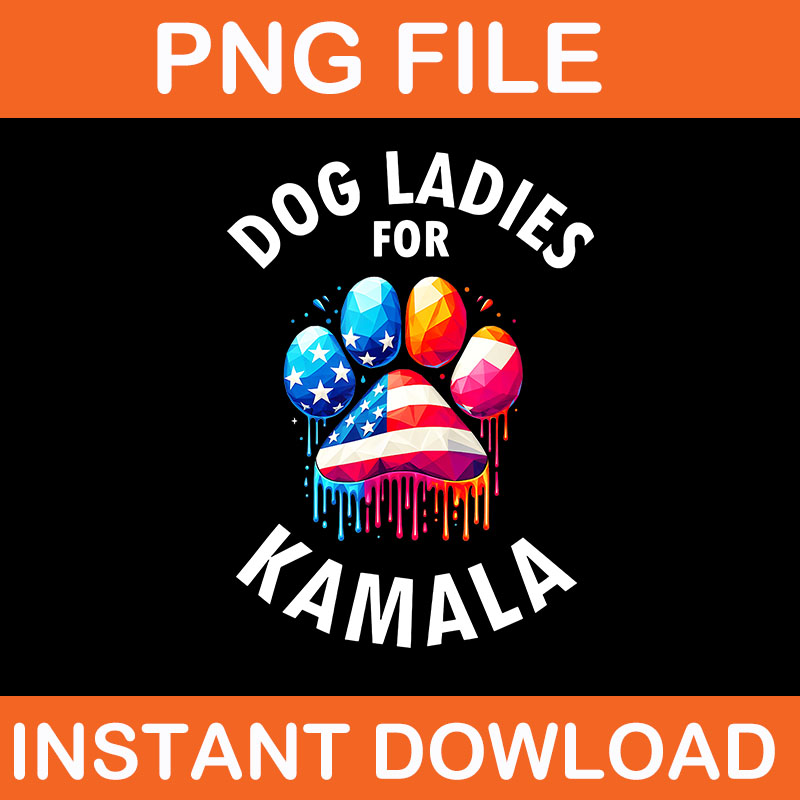 Dog Ladies For Kamala PNG