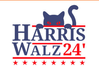 Harris Waltz 24 SVG, Harris Waltz 2024 Election Kamala Harris Tim Waltz 2024 SVG