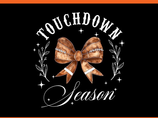 Vintage touchdown season png, touchdown season football mama mom png t shirt vector art