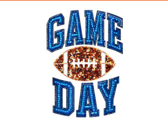 Game Day Football PNG t shirt design template