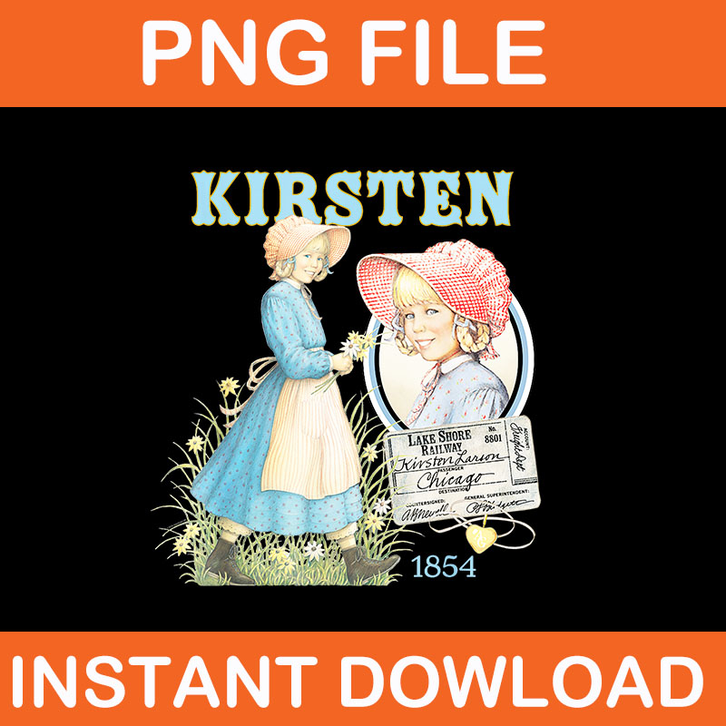 American Girl Kirsten Larson 1854 PNG