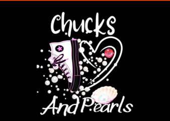 Chucks And Pearls 2024 PNG, Kamala Harris PNG