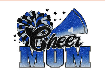 Cheer Mom PNG t shirt vector file