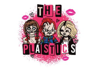 The Plastics Horror Movie Friend Halloween SVG t shirt designs for sale