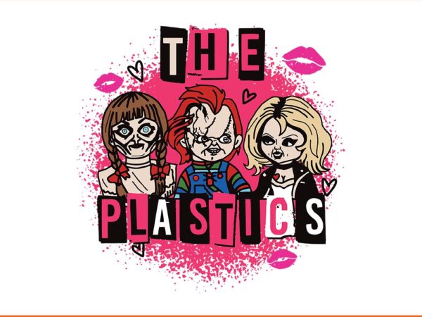 The plastics horror movie friend halloween svg t shirt designs for sale