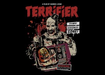 A Film By Damen Leone Terrifier Ghost SVG t shirt vector