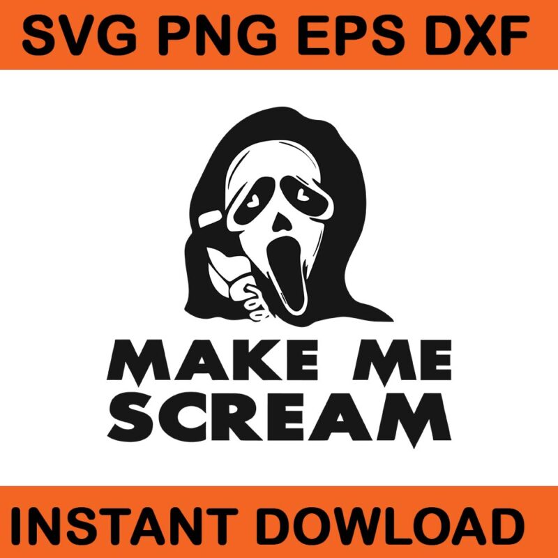 Make Me Cream Ghost SVG