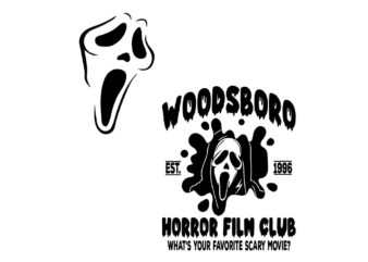 Woodsboro Horror Film Club SVG t shirt design for sale