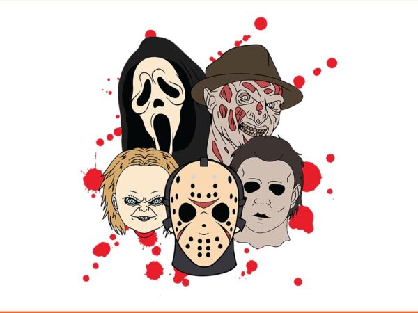 Horror movies friend halloween svg graphic t shirt