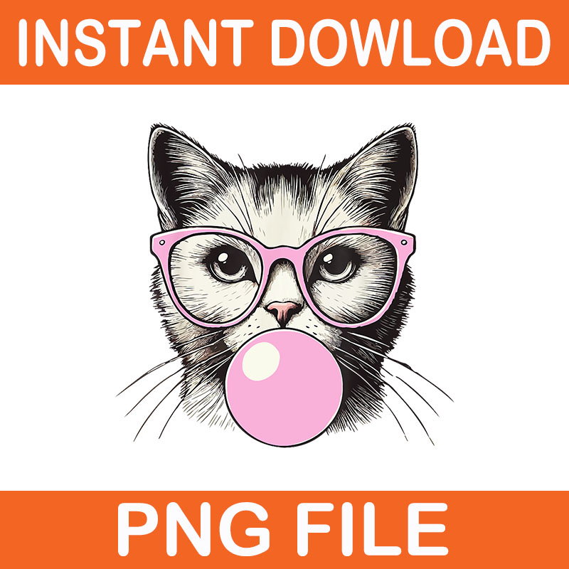 Cute Cat PNG, Women Funny Cat Lovers PNG