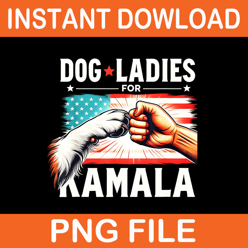 Dog Ladies For Kamala PNG