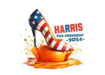 Harris For President 2024 PNG