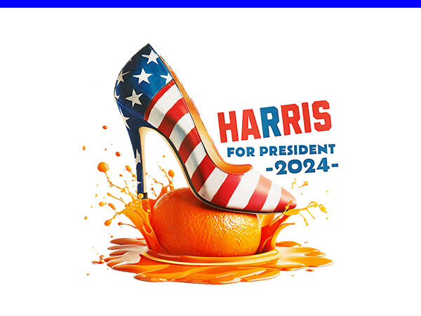 Harris for president 2024 png graphic t shirt