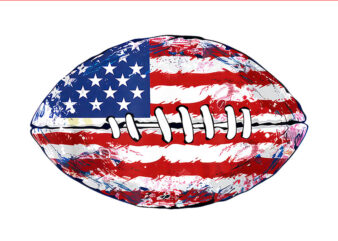 American Football USA Flag PNG t shirt vector