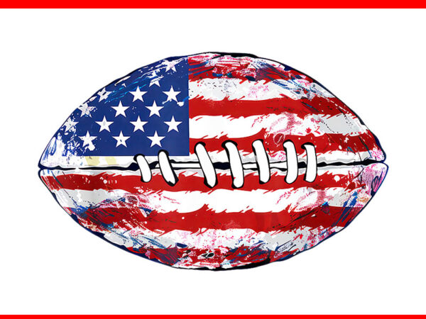 American football usa flag png t shirt vector