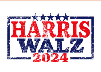 Harris Waltz 2024 Election PNG, Kamala Harris Tim Waltz 2024 PNG, Harris Waltz 2024 PNG