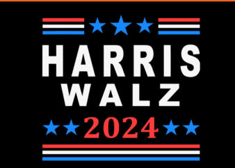 Kamala Harris Tim Waltz 2024 SVG, Harris Waltz 2024 SVG t shirt vector art