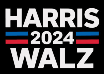 Harris Waltz 2024 SVG, Harris Waltz 2024 Election Kamala Harris Tim Waltz 2024 SVG