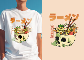 Ramen Forever T-shirt Design