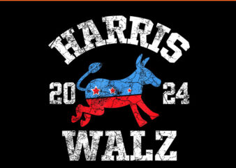 Kamala Harris Tim Waltz 2024 PNG, Harris Waltz 2024 PNG t shirt vector art